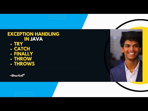 Exception Handling in Java – Explained in Telugu | Java Programming | Tech By Chandhu