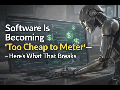 Software “Too Cheap to Meter” — How AI Is Changing Development