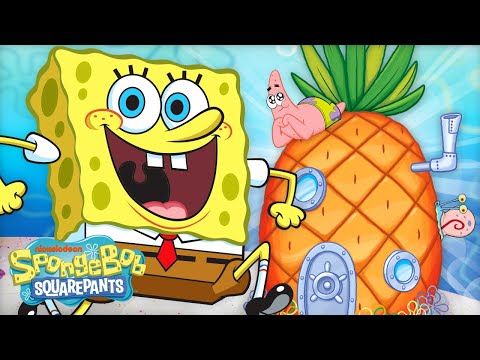 45 MINUTES in SpongeBob's Pineapple 🍍 | @SpongeBobOfficial