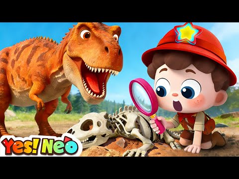 🦖Kids Learn Dinosaurs | Dinosaurs Become Alive! | Educational | Nursery Rhyme & Kids Song | Yes! Neo