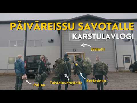 PÄIVÄREISSU SAVOTALLE - Uusia varusteita, kertasinkoja ja ampumaratatestaus!