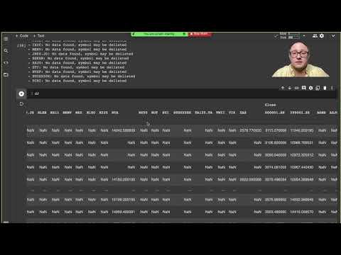 Financial Data with Python: yfinance
