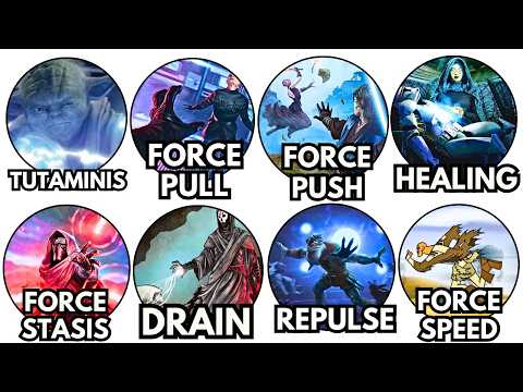 All 64 Force Abilities in Star Wars EXPLAINED in Detail