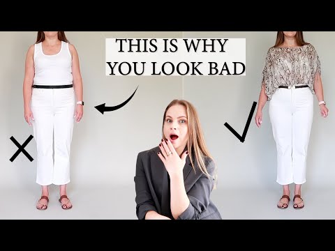 How To Dress APPLE shaped body | 11 Outfits