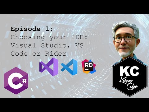 Learning C# Episode 1: Choosing your IDE (Visual Studio, VS Code or JetBrains Rider)