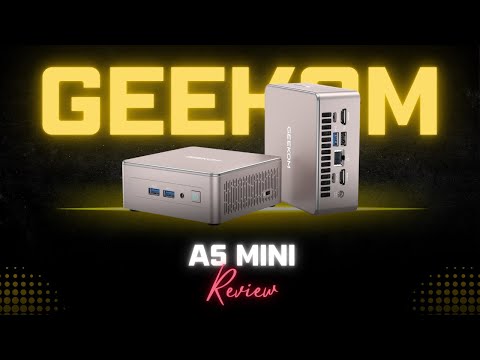 GEEKOM A5 2025 Edition Mini PC Review – Can It Game at 1080p Without a GPU?