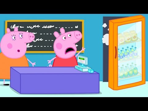 Peppa Pig Finds a SECRET Restaurant🤫🍕| Peppa & George: Lunch Hide and Seek | Tales |Full Episodes
