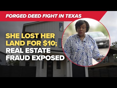 Texas woman sues Austin developers over stolen property and forged deed