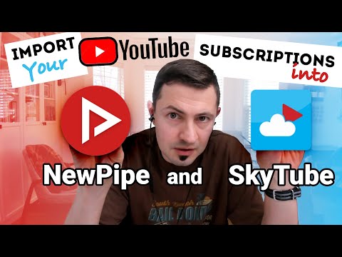 How to Import your YouTube Subscriptions into NewPipe and SkyTube