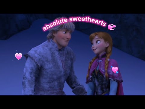 Kristoff and Anna having an indisputable connection for 7 minutes straight