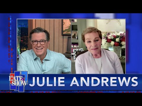 Julie Andrews Shares Grand Tales From The Stage And Screen And Leaves Stephen With "Home Work"