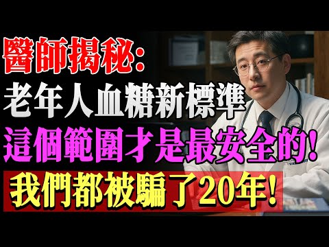 被誤導多年的控糖觀念終於破解！65歲後別再只看血糖高低，防低血糖與跌倒才是健康關鍵！