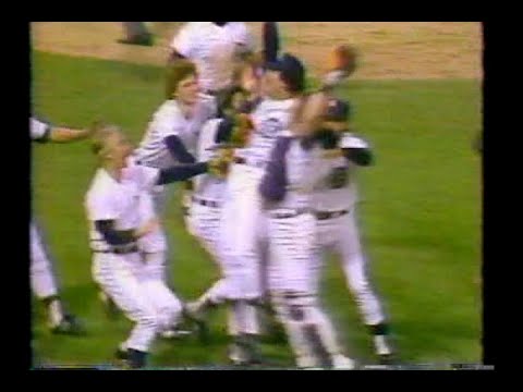 San Diego Padres at Detroit Tigers, 1984 World Series Game 5, October 14, 1984