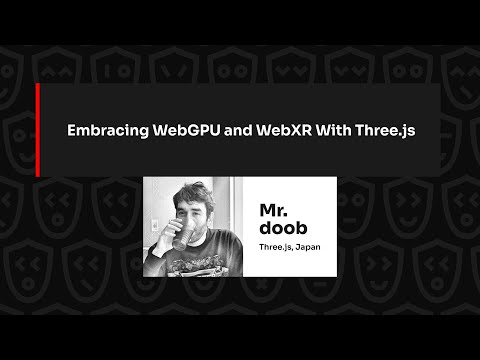 Embracing WebGPU and WebXR With Three.js – Mr.doob, JSNation 2024