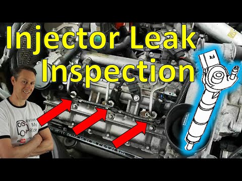 Mercedes Diesel CDI (Black Death) Leaking Injector Seal Inspection - Check this before too late!