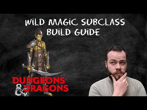 Path of Wild Magic (Barbarian) Build Guide in D&D 5e - HDIWDT