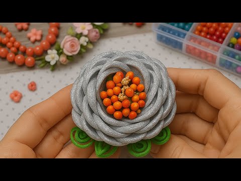 💐 DIY Flowers 💐 Super easy flower making idea with foamiran 💐