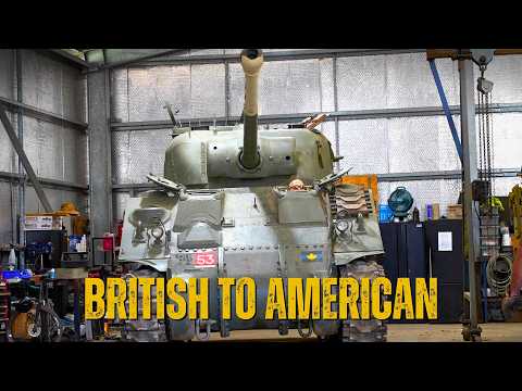 Turning a Firefly Back Into a Sherman - Tough Barrel Removal