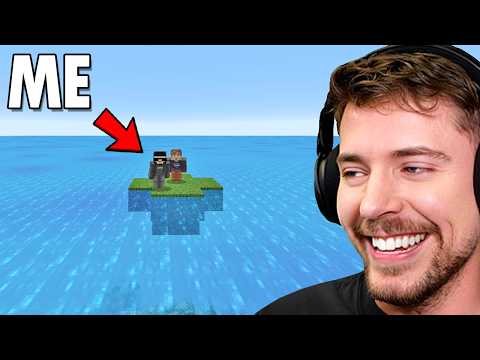 MrBeast MESSAGED me a Minecraft Challenge...