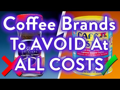 10 coffee Brands You Should NEVER Drink (And Few That Are Clean to Use)