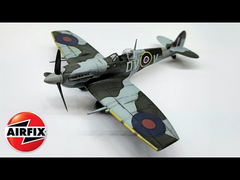 Airfix Supermarine Spitfire Mk.Vc | 1/72 | full build #airfix #spitfire #scalemodel