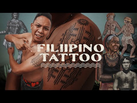 I got a traditional Filipino tattoo