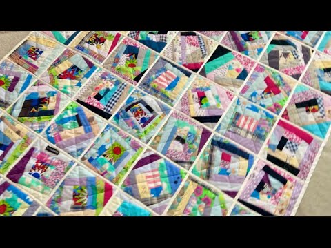 Утилизация старой одежды. Легкое летнее одеяло.