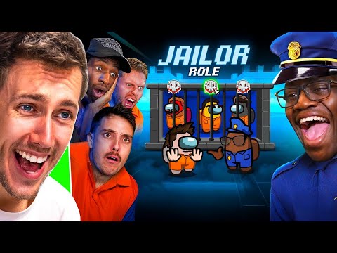 MINIMINTER REACTS TO SIDEMEN AMONG US: JAILOR ROLE