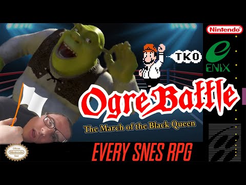 The Ogre Battle: The March of the Black Queen "review" | EVERY SNES RPG #43
