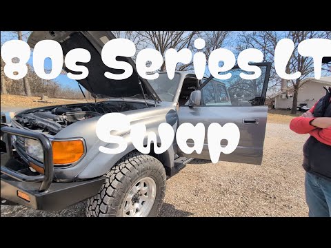80s series Land Cruiser LT 8 speed swap!