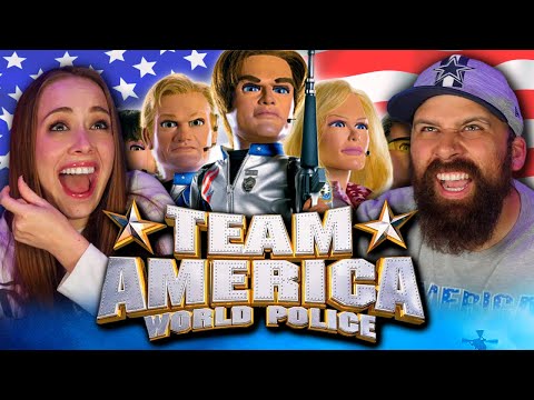 AMERICA...HECK YEAH!! *Team America: World Police* Her First Time Watching!!