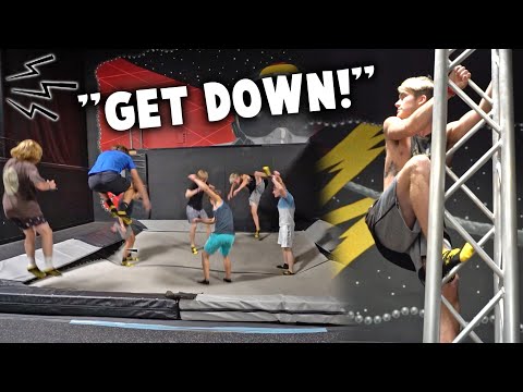 DON'T DO THIS AT A TRAMPOLINE PARK!