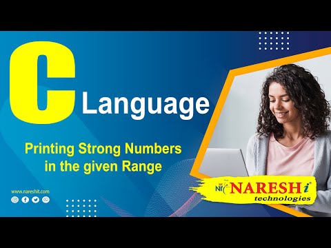 Printing Strong Numbers in the given Range | C Language Tutorial