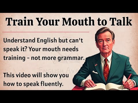 Train Your Mouth to Talk || Graded Reader || Speak Fluently English ✅️