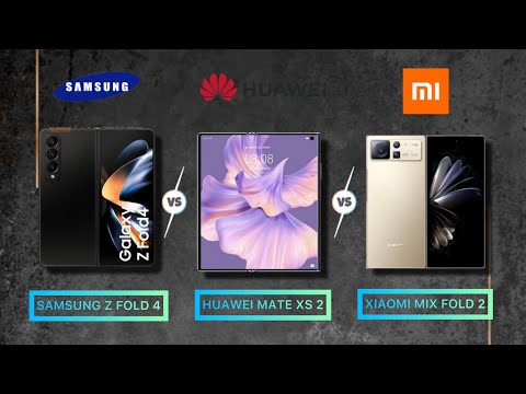 Samsung Z Fold 4 vs Huawei Mate XS 2 vs Xiaomi Mix Fold 2