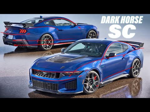 The 2026 Ford Mustang Dark Horse SC is an absolute masterpiece
