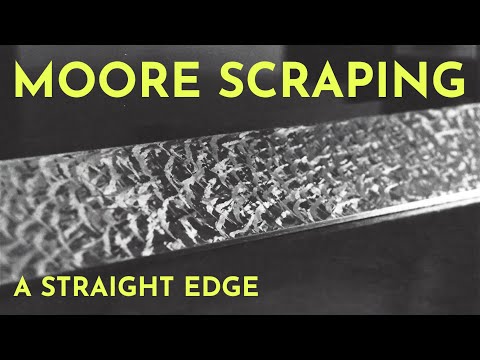 MOORE Pattern Scraping a Straight Edge