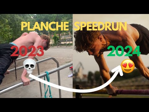 THE FASTEST PLANCHE PROGRESS EVER! CRAZY 1.5 Years Transformation