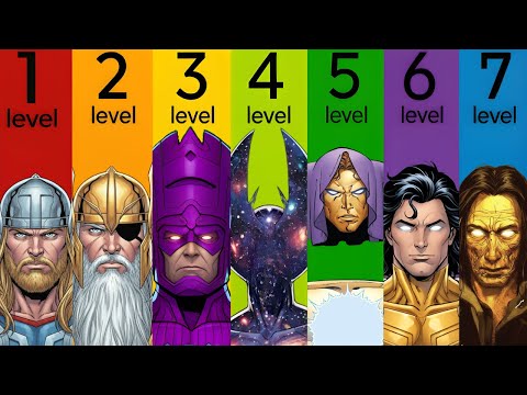 The 7 Levels Of Marvel Gods