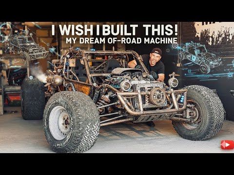 A man builds an amazing all-terrain vehicle from scratch