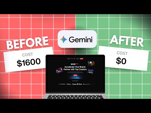 How I Copy Beautiful $5,000+ Websites in Minutes with AI (Gemini 3 Tutorial)