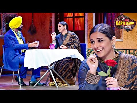 Navjot Singh Sidhu ने Vidya Balan के साथ की फ्लर्टिंग || The  Kapil Sharma Show || Latest Episode ||