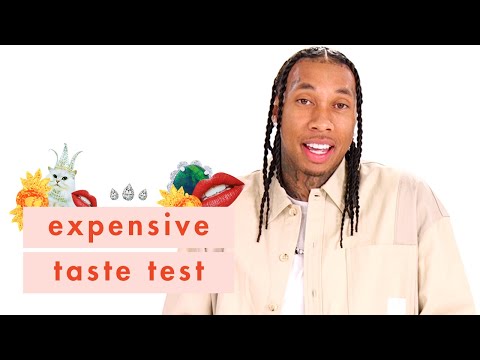 Tyga Attempts First-Ever No-Taste Water Test | Expensive Taste Test | Cosmopolitan