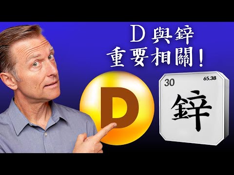 維生素D必需鋅鎂鈣一起作用!自然療法,柏格醫生 Dr Berg