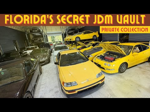 INSANE Private Honda & Acura Collection in Florida! Hidden Garage Full of Legends