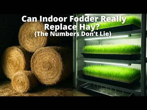 Can Indoor Fodder Really Replace Hay? (The Numbers Don’t Lie)