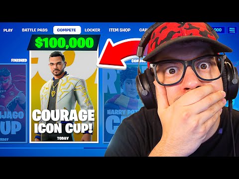 I Played Courage's $100,000 ICON Creator TOURNAMENT!