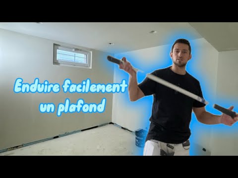 Easily plaster a ceiling or even a wall #craftsman #painter #reno #satisfying #construction #pain...