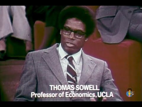 Free To Choose - Milton Friedman on The Welfare System (1978) | Thomas Sowell