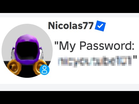 I Gave Away My Roblox Account Password